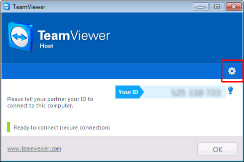 TeamViewer settings export