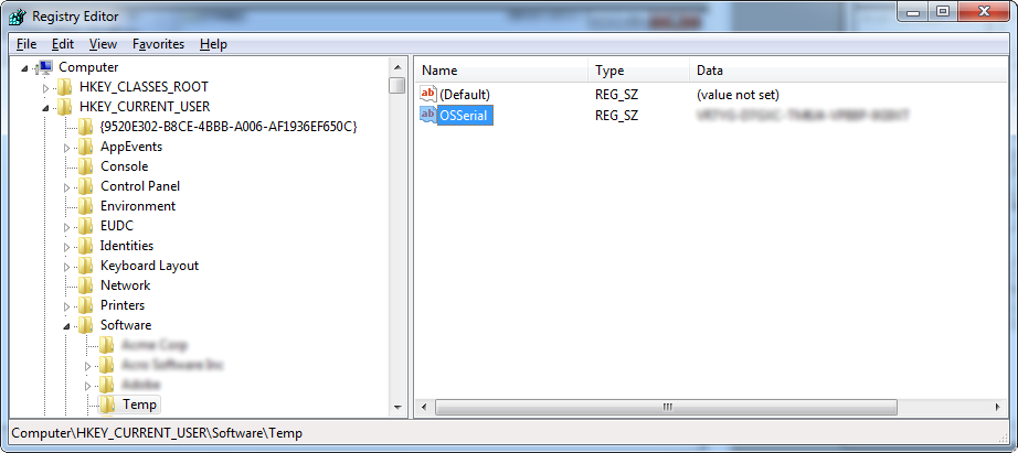 Registry