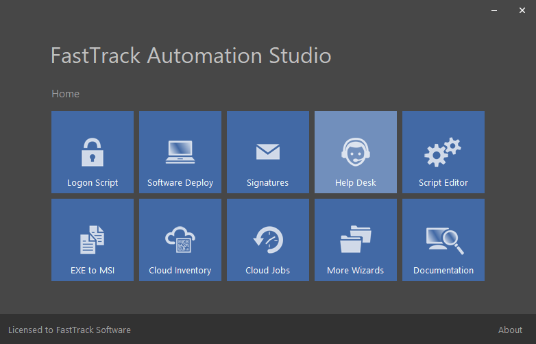 Active Directory Help Desk Application