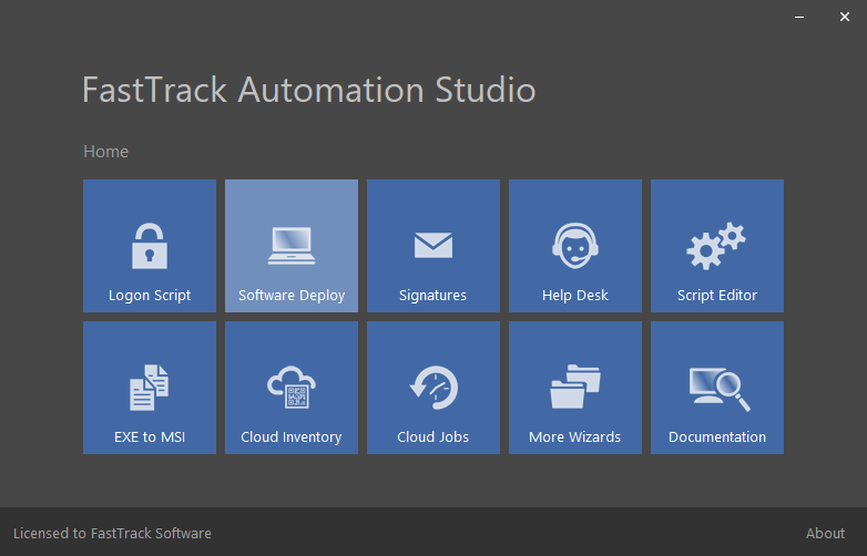 Software Deployment Configuration