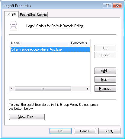 Deploying an file with GPO