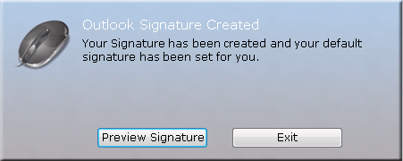 Microsoft Outlook Signature Active Directory question