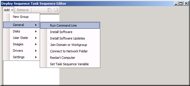 SCCM Task Sequence Read