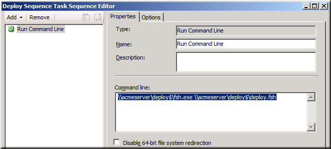 SCCM Task Sequence Read